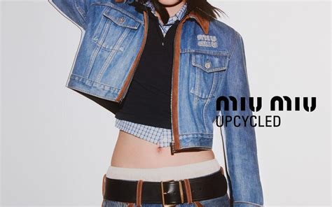 miu miu upcycled|miu michu upcycle.